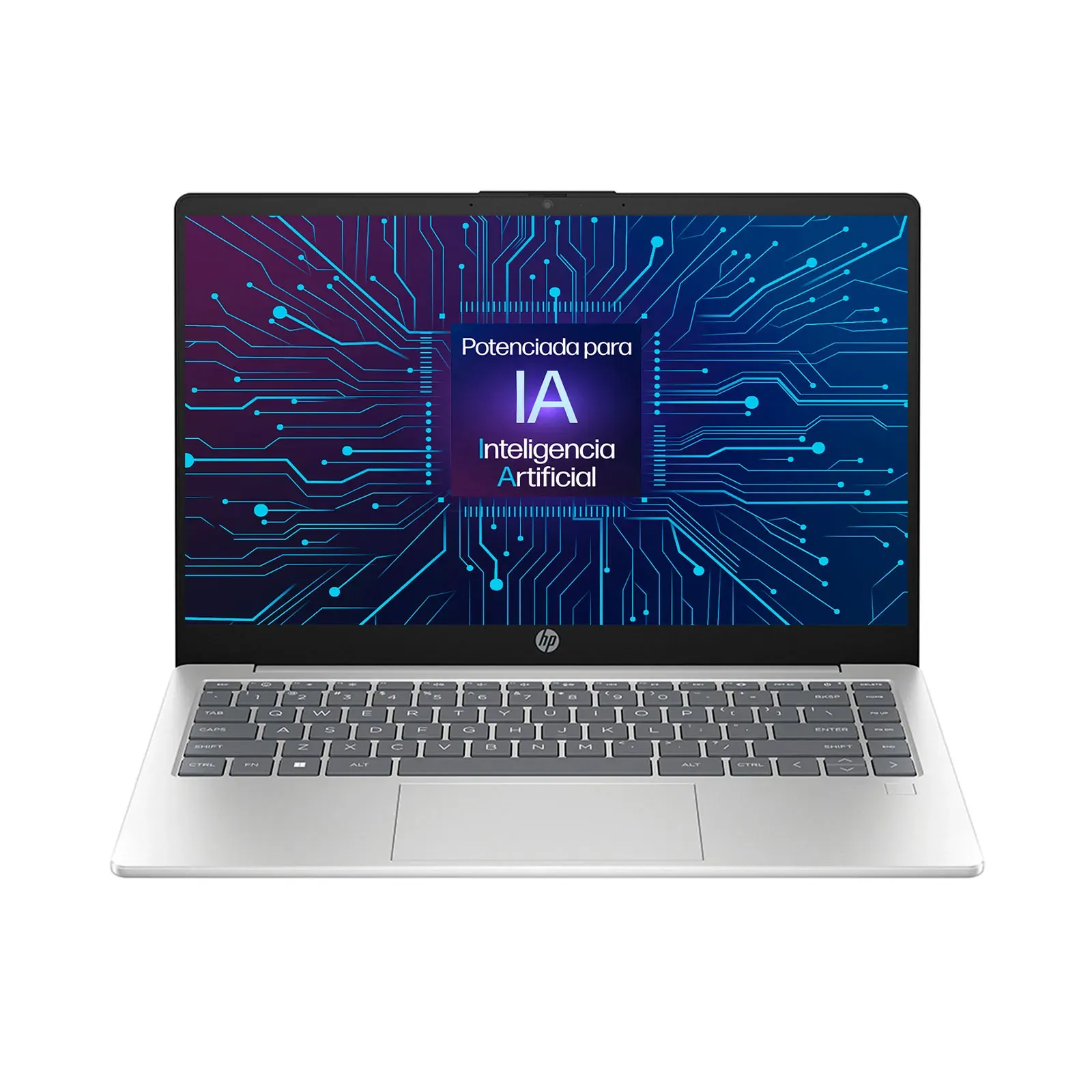 PORTÁTIL HP 14-EP1001LA 14" FHD/ULTRA 5 125H/8 GB DDR5/512 GB SSD/WINDOWS 11 HOME/PLATEADO NATURAL
